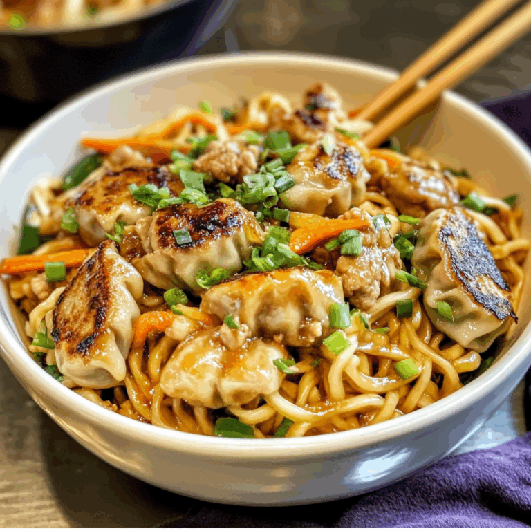 Potsticker Noodle Bowls: A Flavorful Fusion of Comfort and Convenience