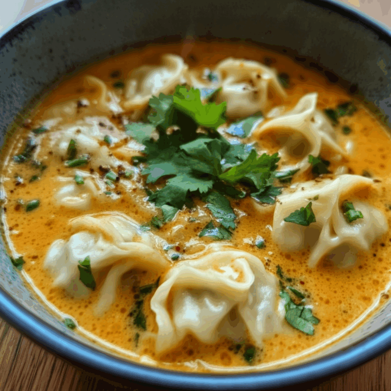 Aromatic Curry Dumpling Soup: A Flavorful Fusion