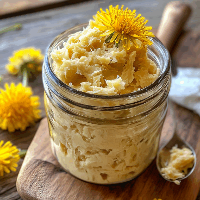 Decadent Dandelion Butter: A Flavorful Twist on a Classic Spread