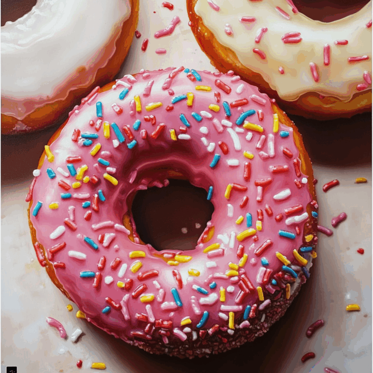 Delightful Donuts with Irresistible Icing