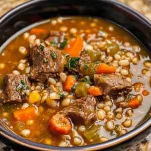 Hearty Beef and Barley Soup: A Comforting Classic