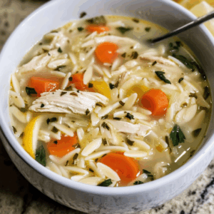 Lemon Chicken Orzo Soup: A Comforting Blend of Citrus and Warmth