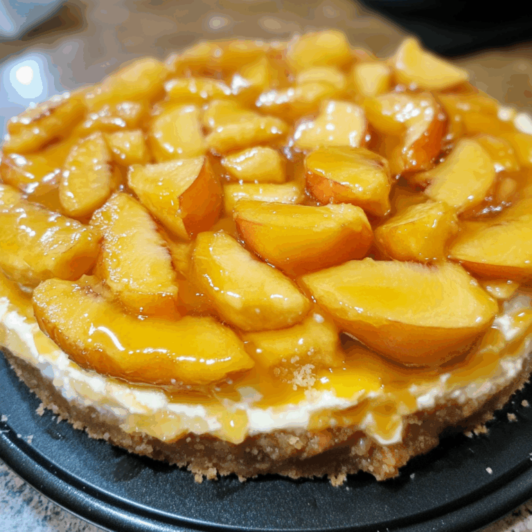 Peach Cobbler Cheesecake Topping: A Delightful Fusion
