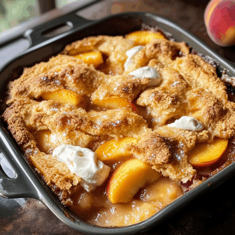 Irresistible Peach Cobbler Recipe