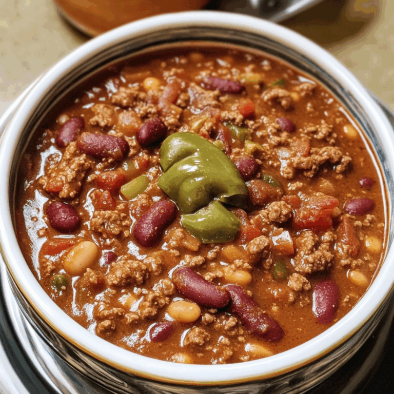 Hearty and Comforting Pioneer Woman Chili