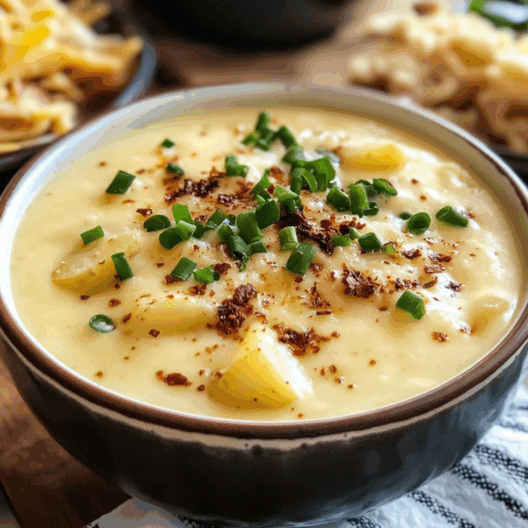 Creamy and Comforting Potato Soup